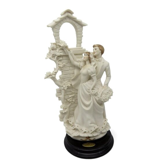 Florence GIUSEPPE ARMANI Wedding Figurine 0201F Love In Bloom 1992 Italy Vintage - Picture 3 of 12